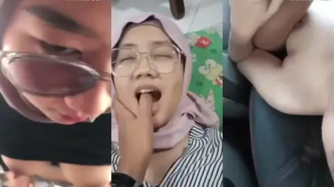 Hijab Sepong Pacar Sampe Crot Di Muka